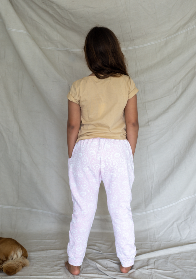Ziggy Tee - Canvas with Fluro Sunflower
