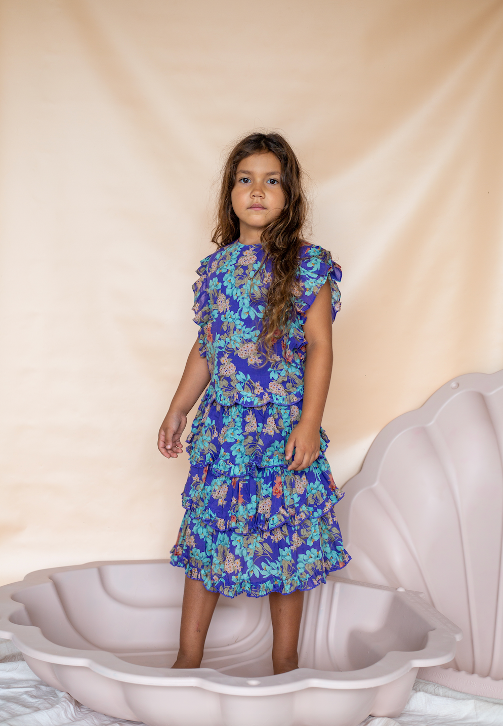 Clementine Skirt - Iris