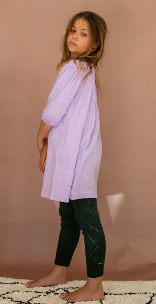 Knitted Leggings - Burnt Basil