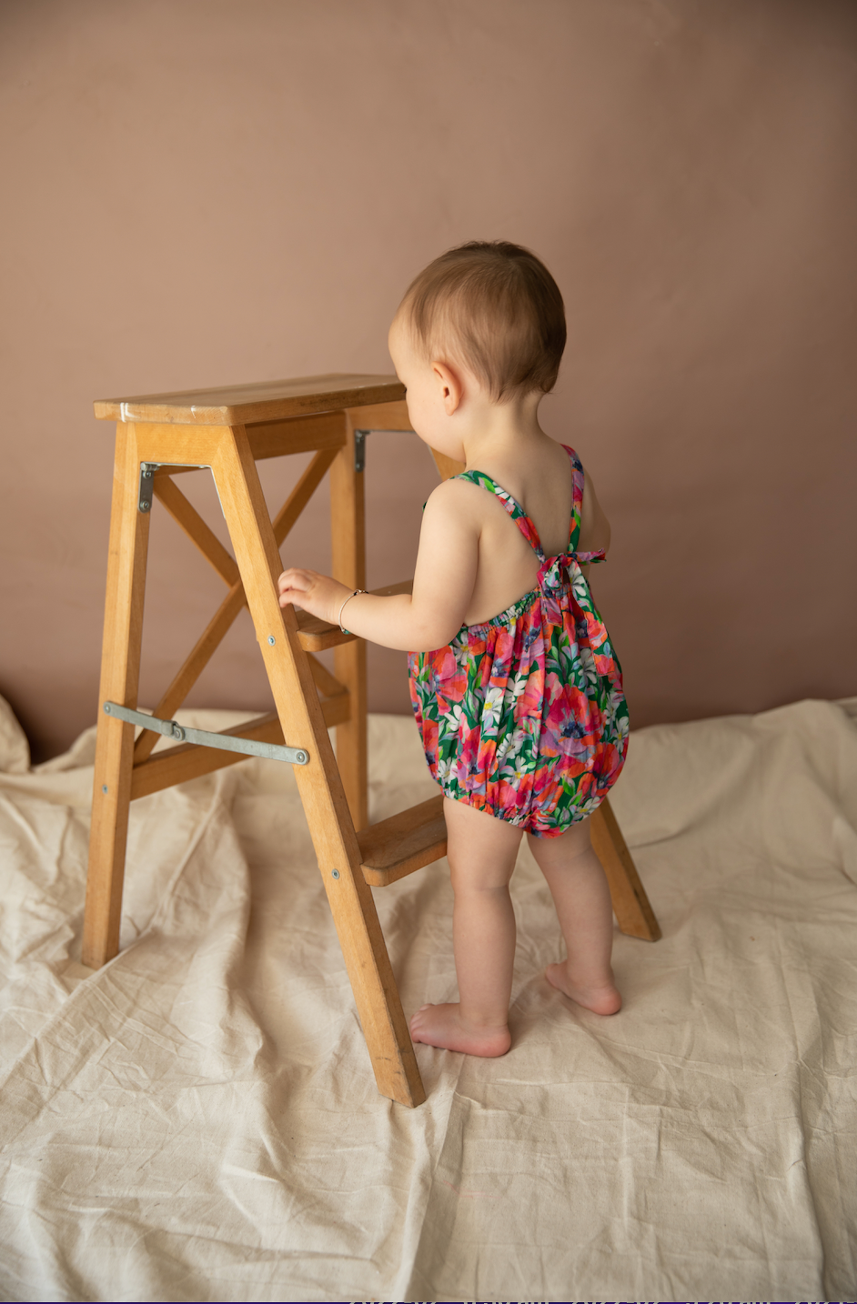 Lucy Romper -  Foliage - Summer Fields