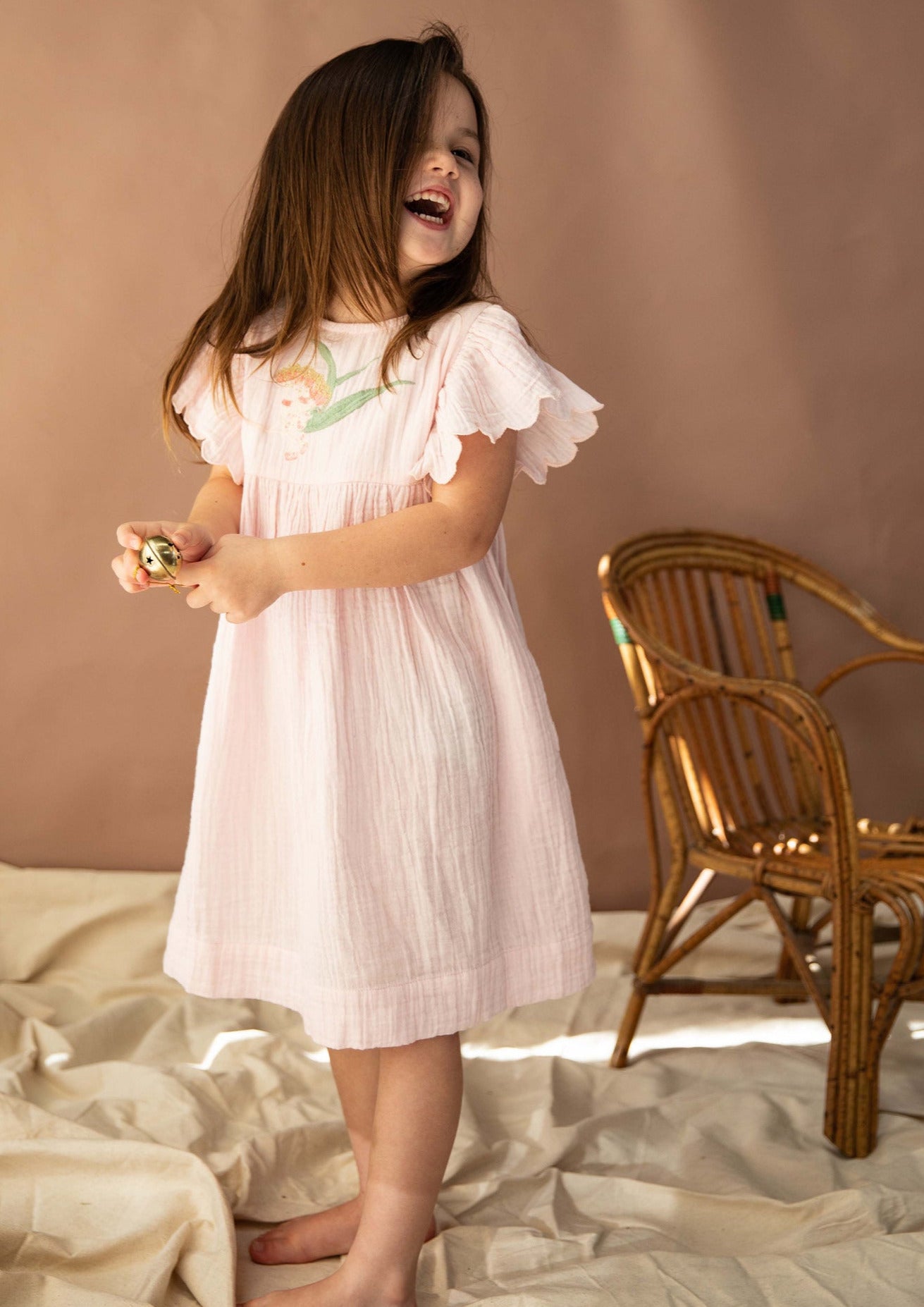 Sleigh Ride Dress - Pink Candy