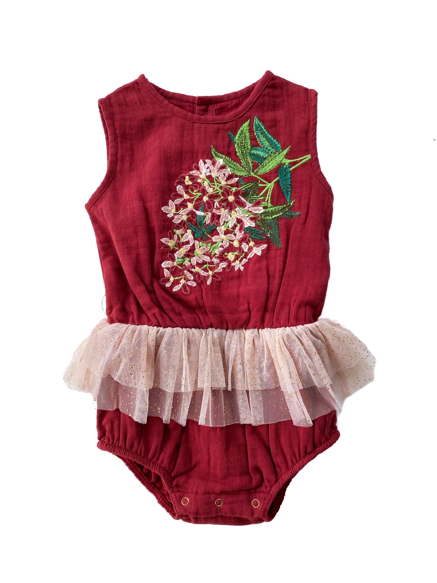 Snowflake Romper - Claus