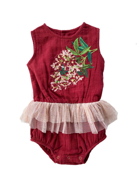 Snowflake Romper - Claus