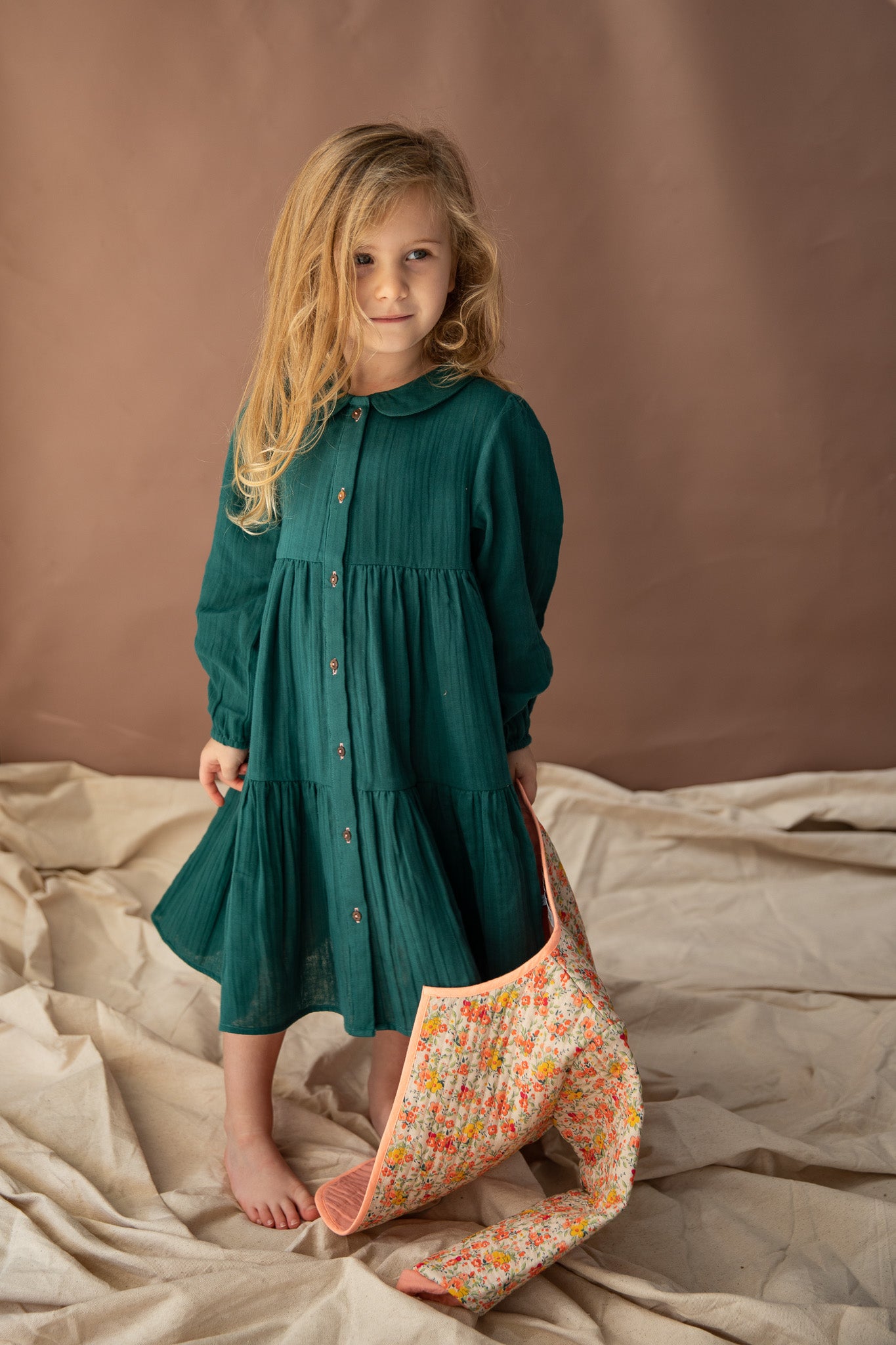 Sparrow Dress - Bayberry