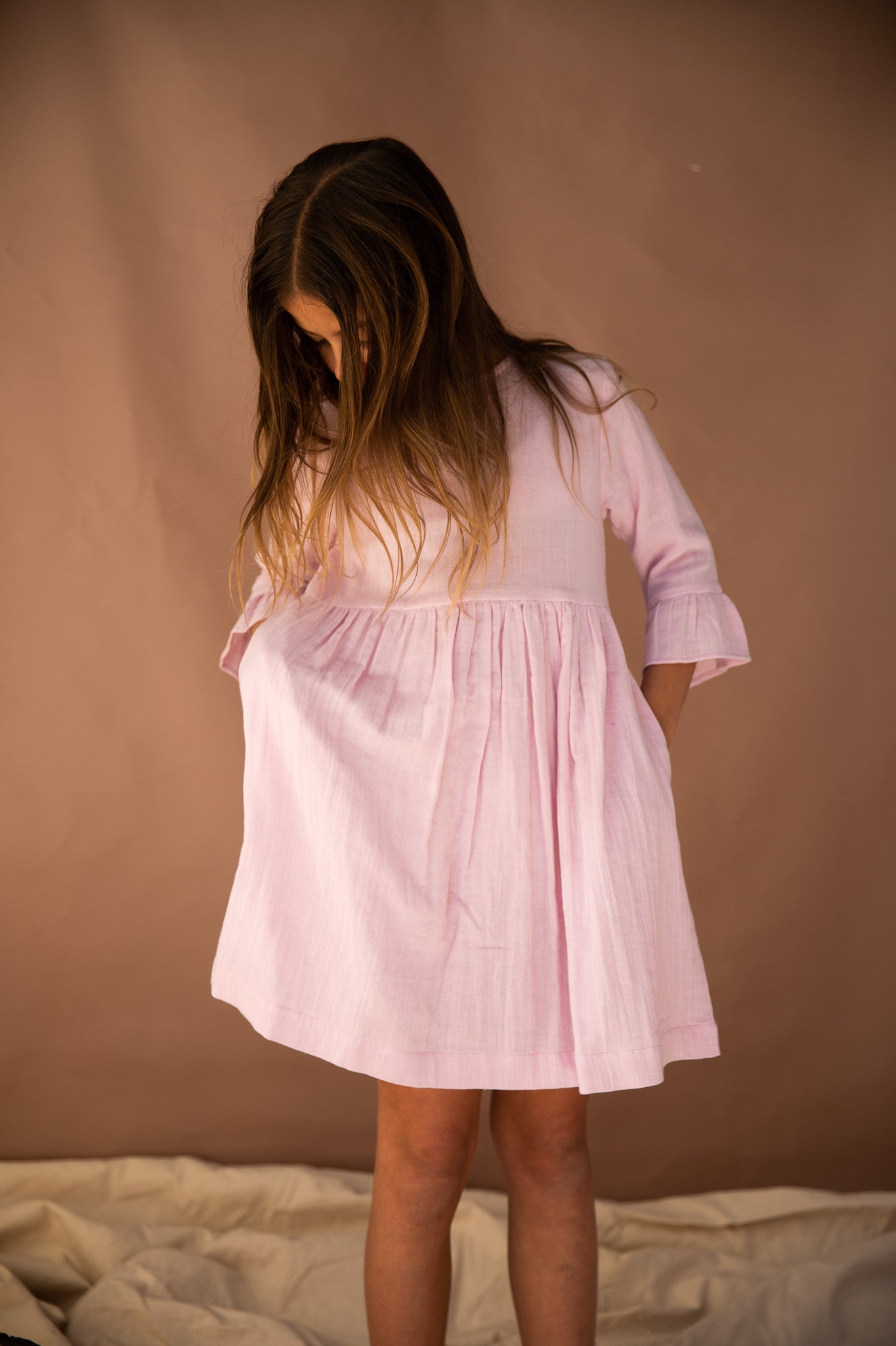 Taylor Dress - Hydrangea